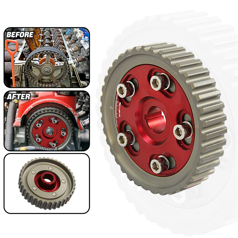 Adjustable Cam Gear Pulley Timing Gear for Honda SOHC D15 D16 D-Series Engine RD