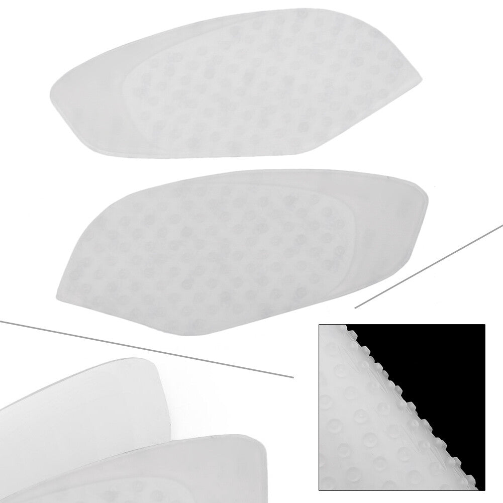 Tank Traction Side Pad Gas Fuel Knee Grip Decals Fit for KAWASAKI ZX-6R 07 08