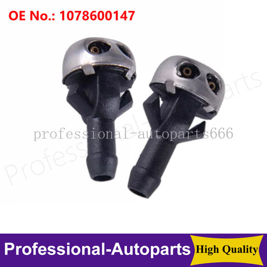 2-pack windshield washer nozzles suitable for Mercedes-Benz W114 380SL 450SL 560SL 350SL