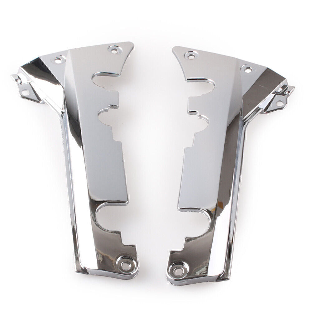 Goldwing Chrome Lower Side Covers left right Fit for Honda GL1800 2001 - 2011 Pair