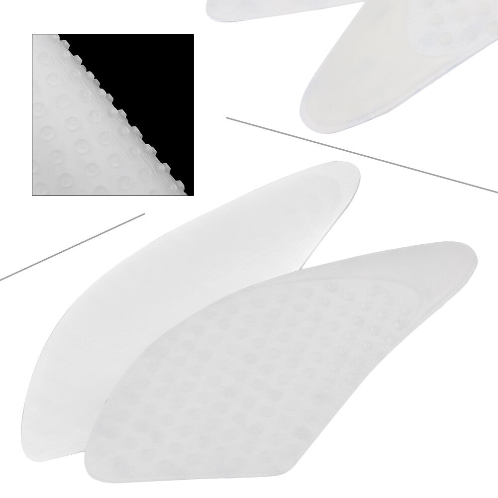 Tank Traction Side Pad Gas Fuel Knee Grip Protector Fit for Kawasaki ZX6R Pair