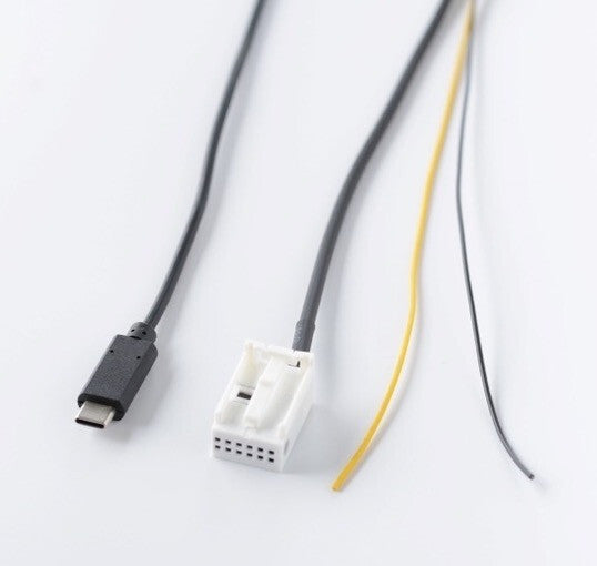 Mp3 aux charger typec usb music cable for PEUGEOT 107 207 307 407 RD4 iphone15