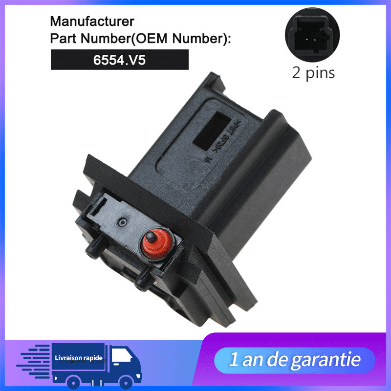 Micro contacteur ouverture de Coffre Hayon pour for Citro?n 207 307 308 407 6554.V5