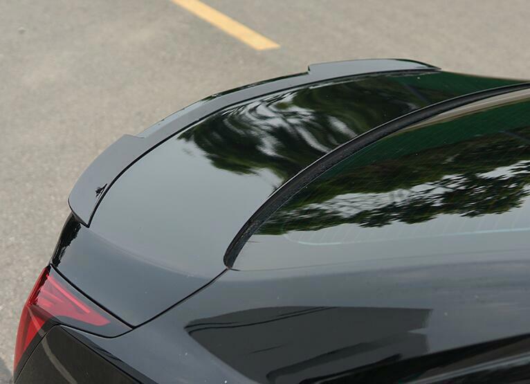 for Cadillac CT6 2019 2020 2021 Glossy black Rear Trunk Spoiler Wing Lip Cover