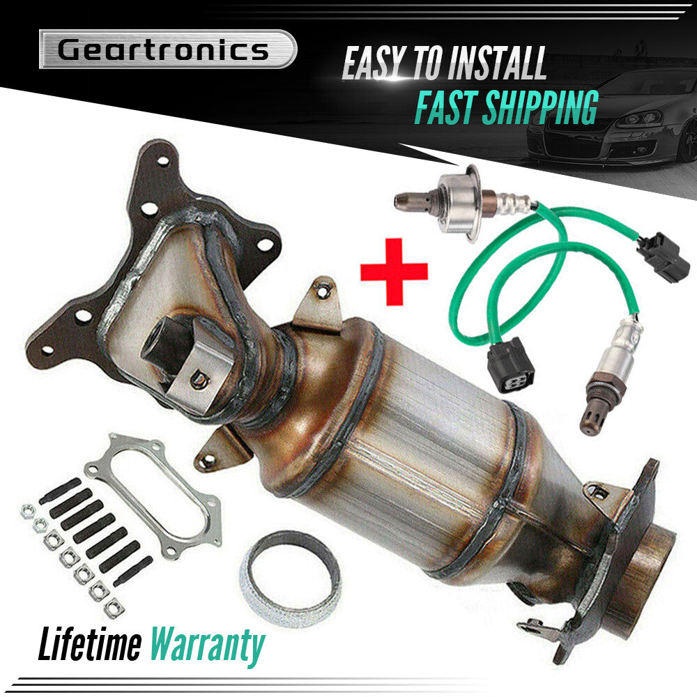 Catalytic Converter w/ O2 Sensor Fit 2008 2009 2010 2011 2012 for Honda Accord 2.4L