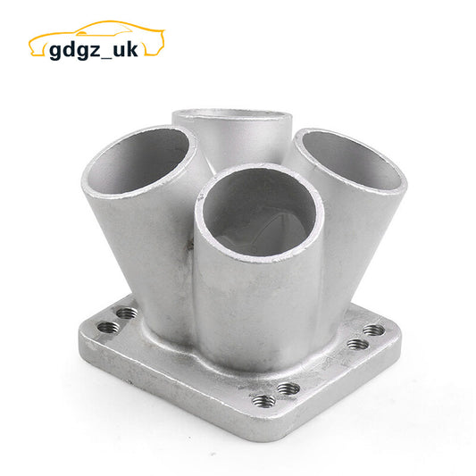 Stainless 4-1 Cylinder Manifold Header Collector Merge For T3 T4 Turbo Flange