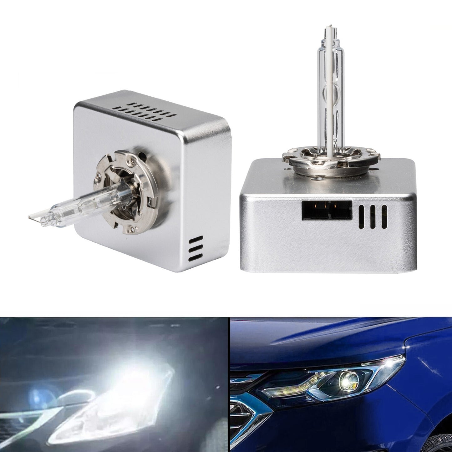 2-Piece D5S Xenon HID Bulbs for Chevrolet Silverado 1500 for GMC for Sierra Terrain