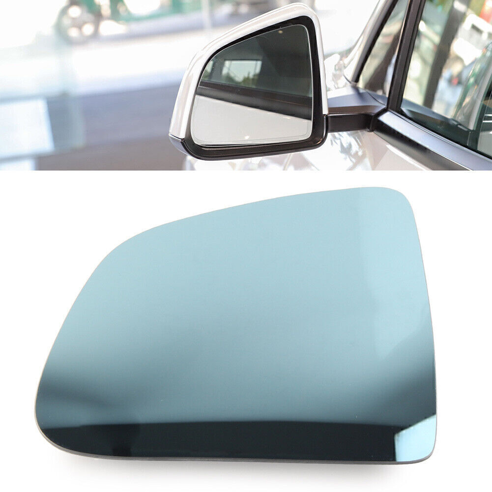 Fit for Tesla for Model Y Lens Heating Waterproof Car Rearview Mirror Left Side Blue