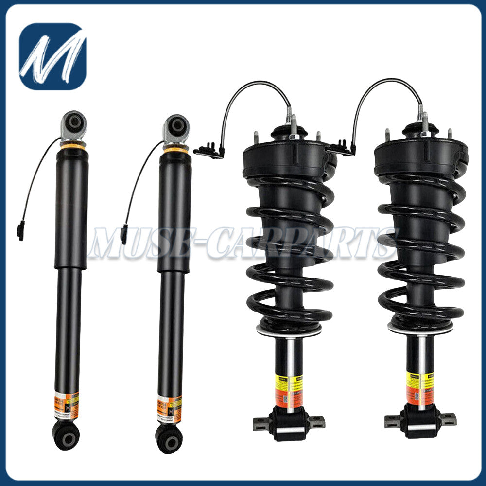 4X for BMW X3 F25 2011-2017 X4 F26 2015-18 Front Rear Shock Struts Assys W/O EDC