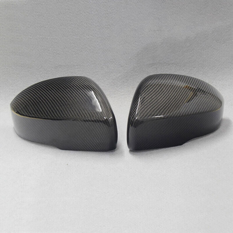 2pc Carbon Fiber Door Mirror Trim Cover Fit for Range Rover Sport L494 2014-2019