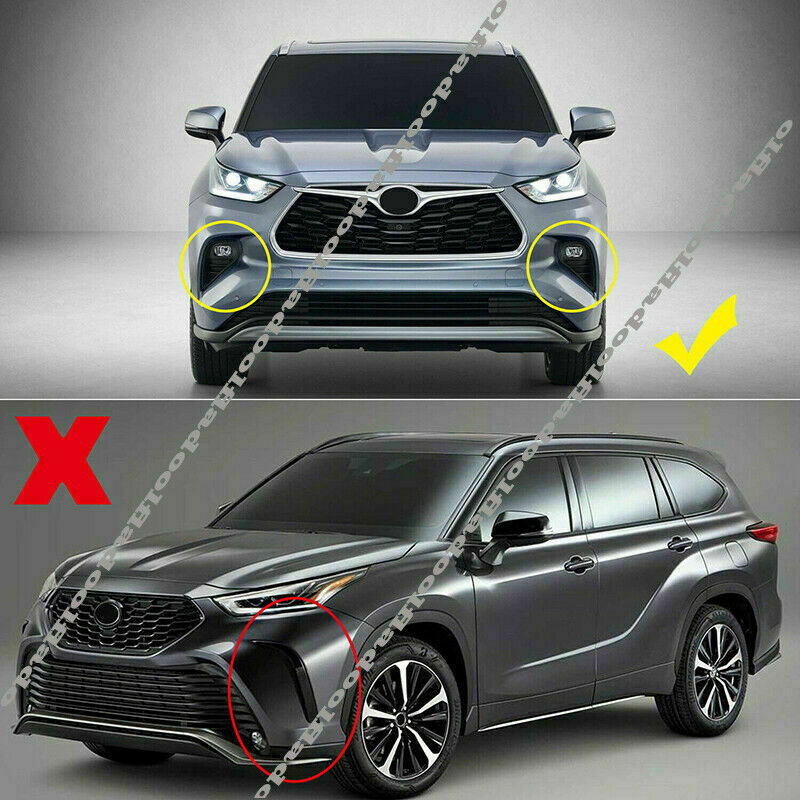 for Toyota Highlander 2020-23 LED Daytime Running Light DRL Turn Signal Fog Lamp