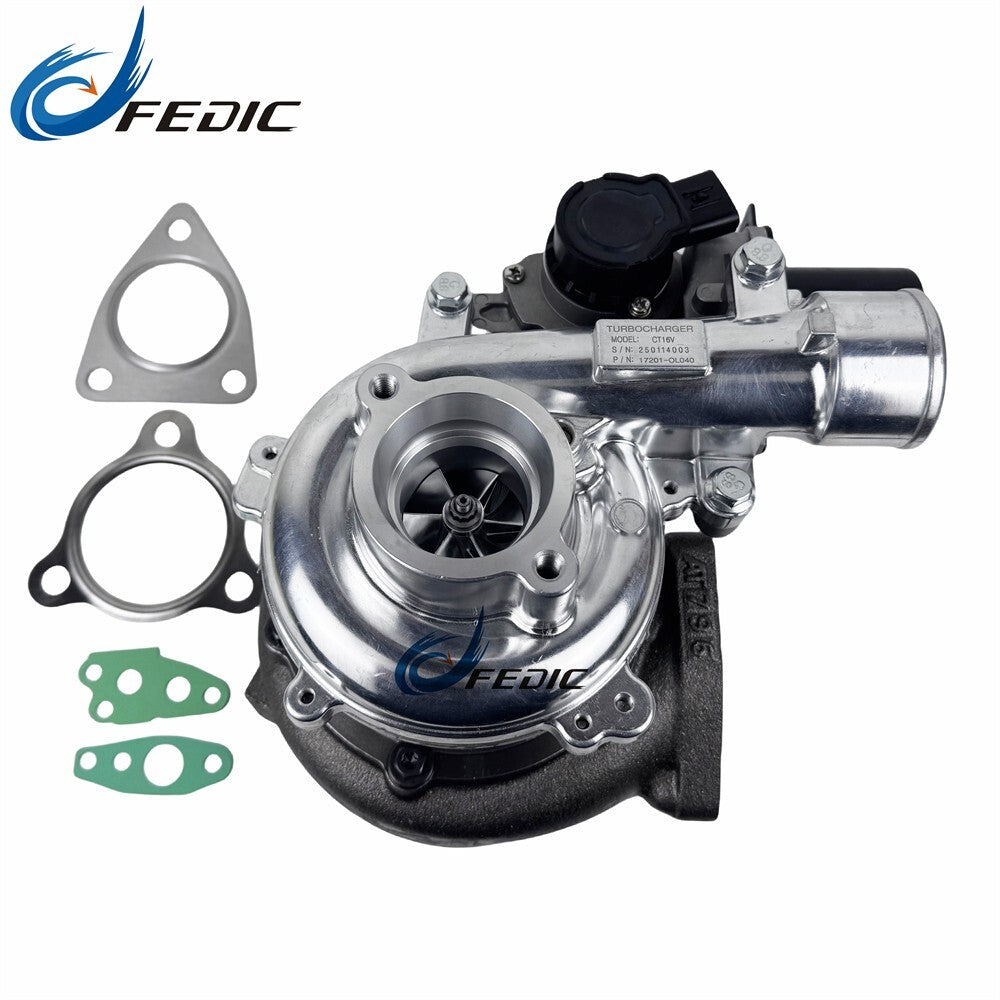 MFS Turbocharger CT16V 17201-0L040 for Toyota Forturner Hilux for Land Cruiser 1KD