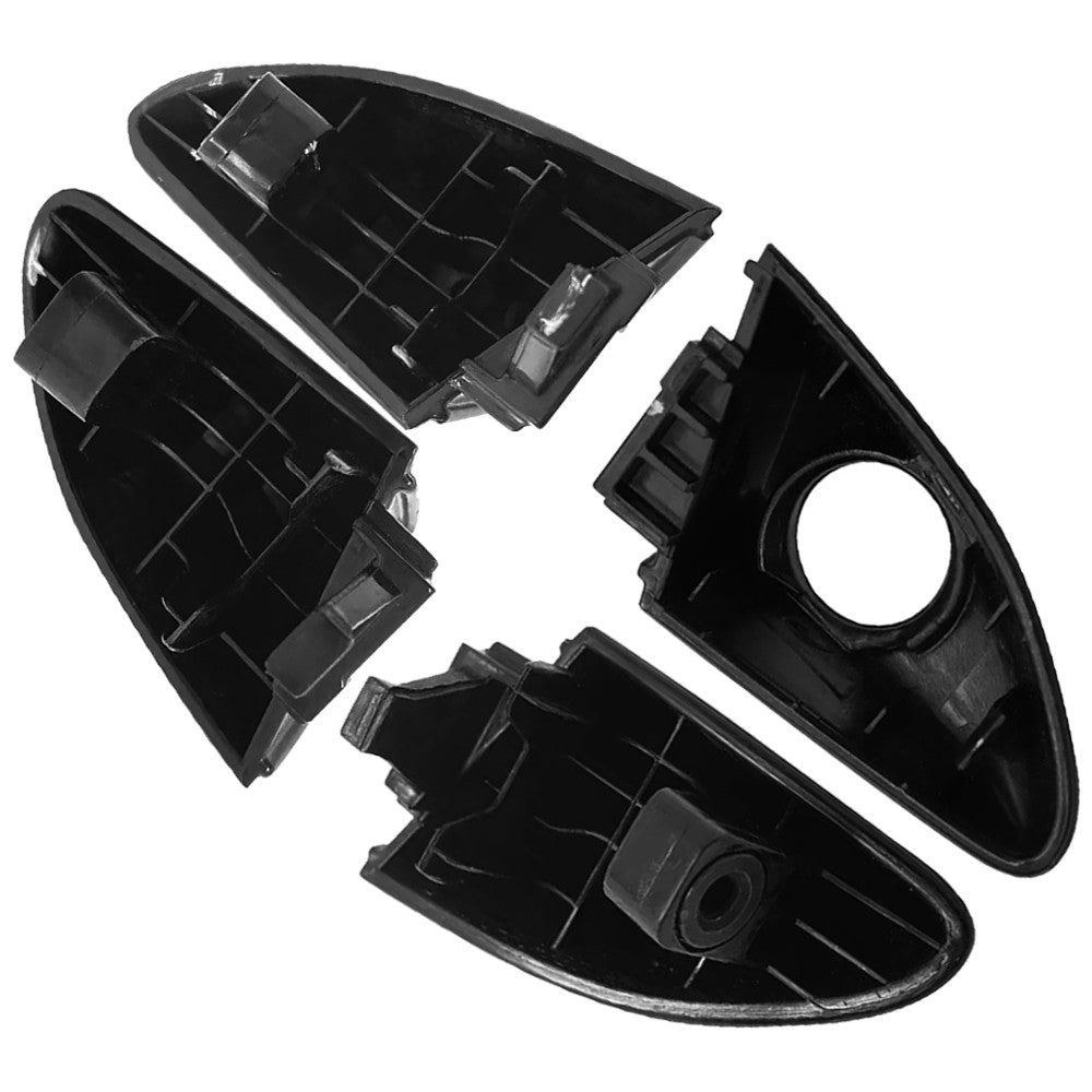 4x Exterior Left Right Front Rear Door Handle Trim Cover For Sonata 15-19