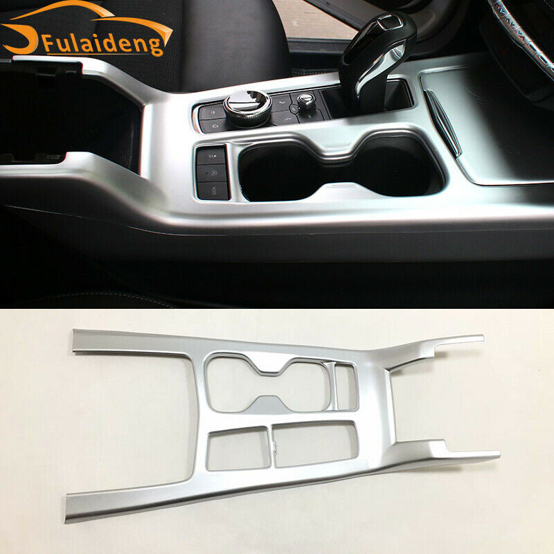 for Cadillac XT4 2019-2023 Matte Silver Inner Gear Box Shift Panel Cover Trim