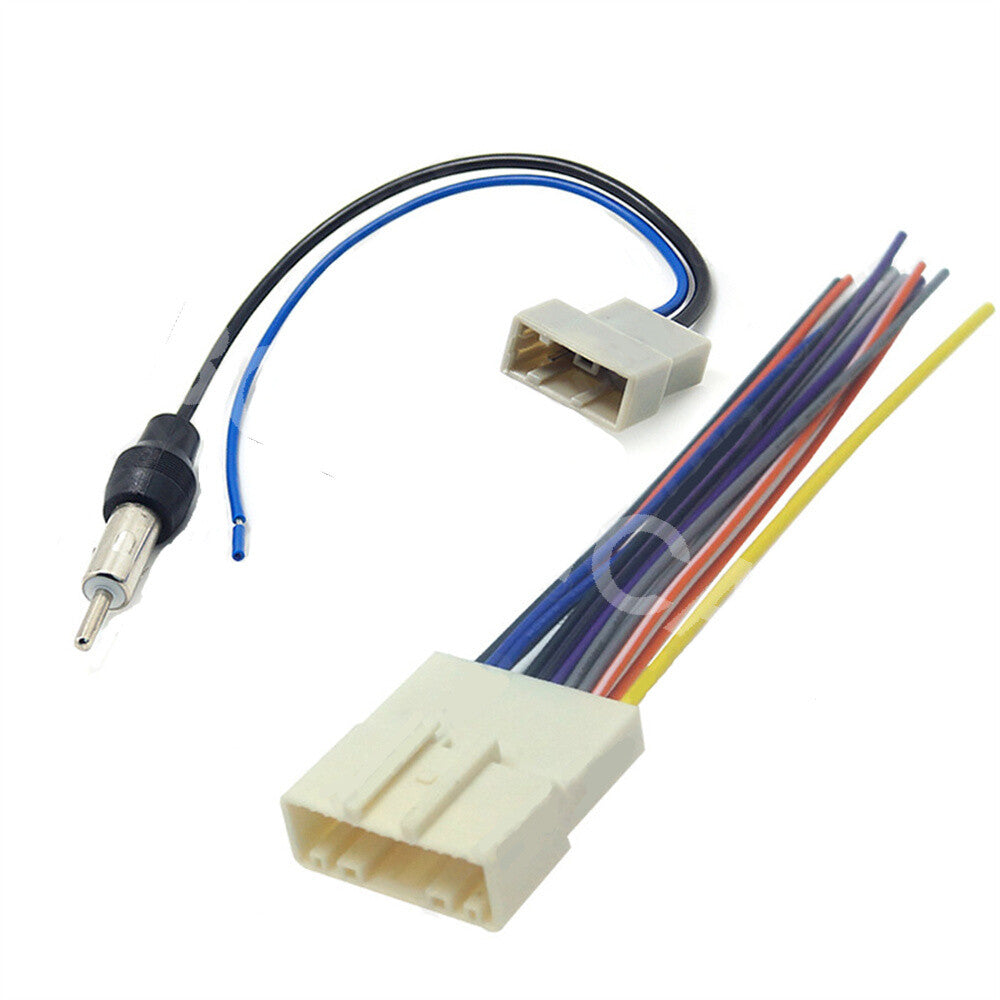 Fit for Nissan 370Z 2009-2013 Radio stereo Wire Harness Cable Antenna Adapter