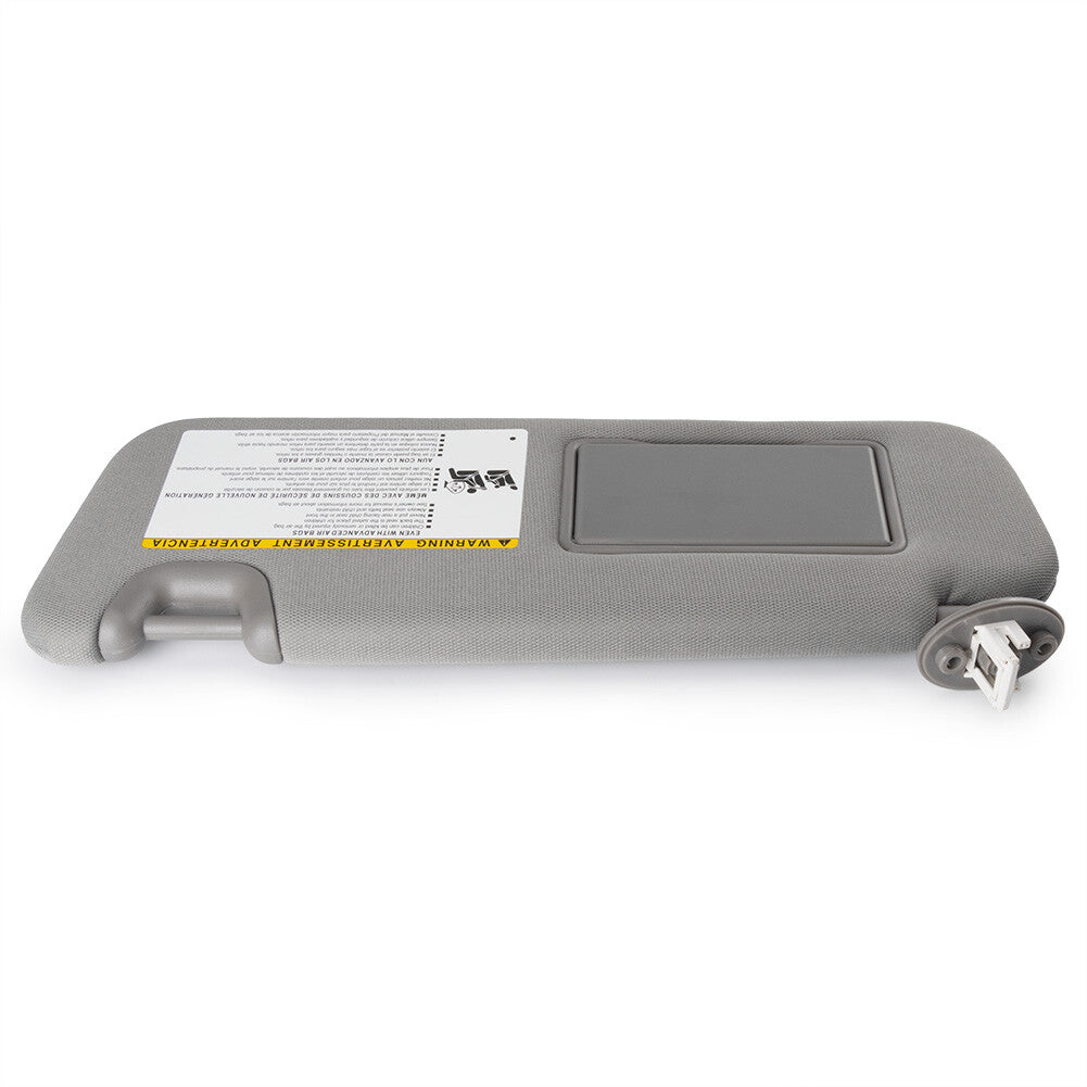 74320-0E074-B0 Gray Left Driver Side Sun Visor for Toyota Highlander 14-19 15