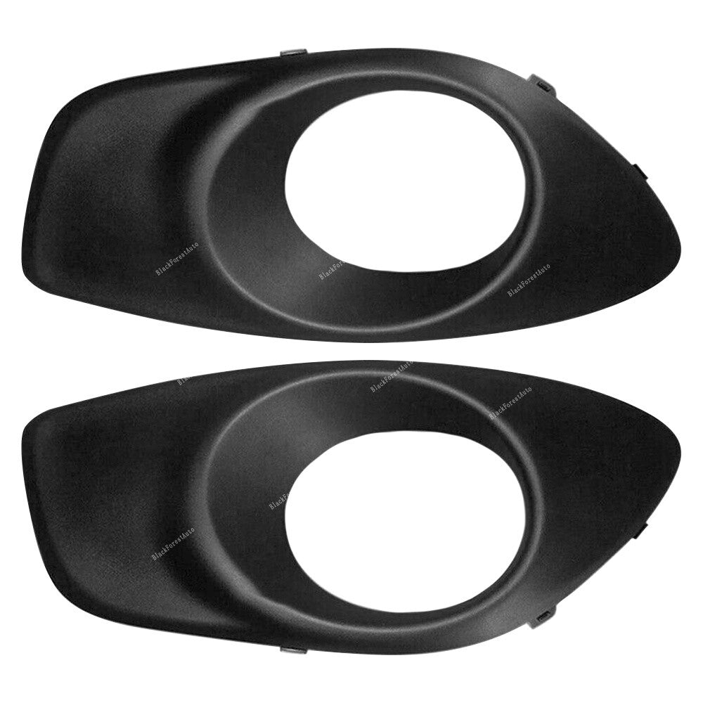 2x Front Bumper Fog Frame Hole Cover Trim Bezel Right+Left Fits Santa Fe 10-12