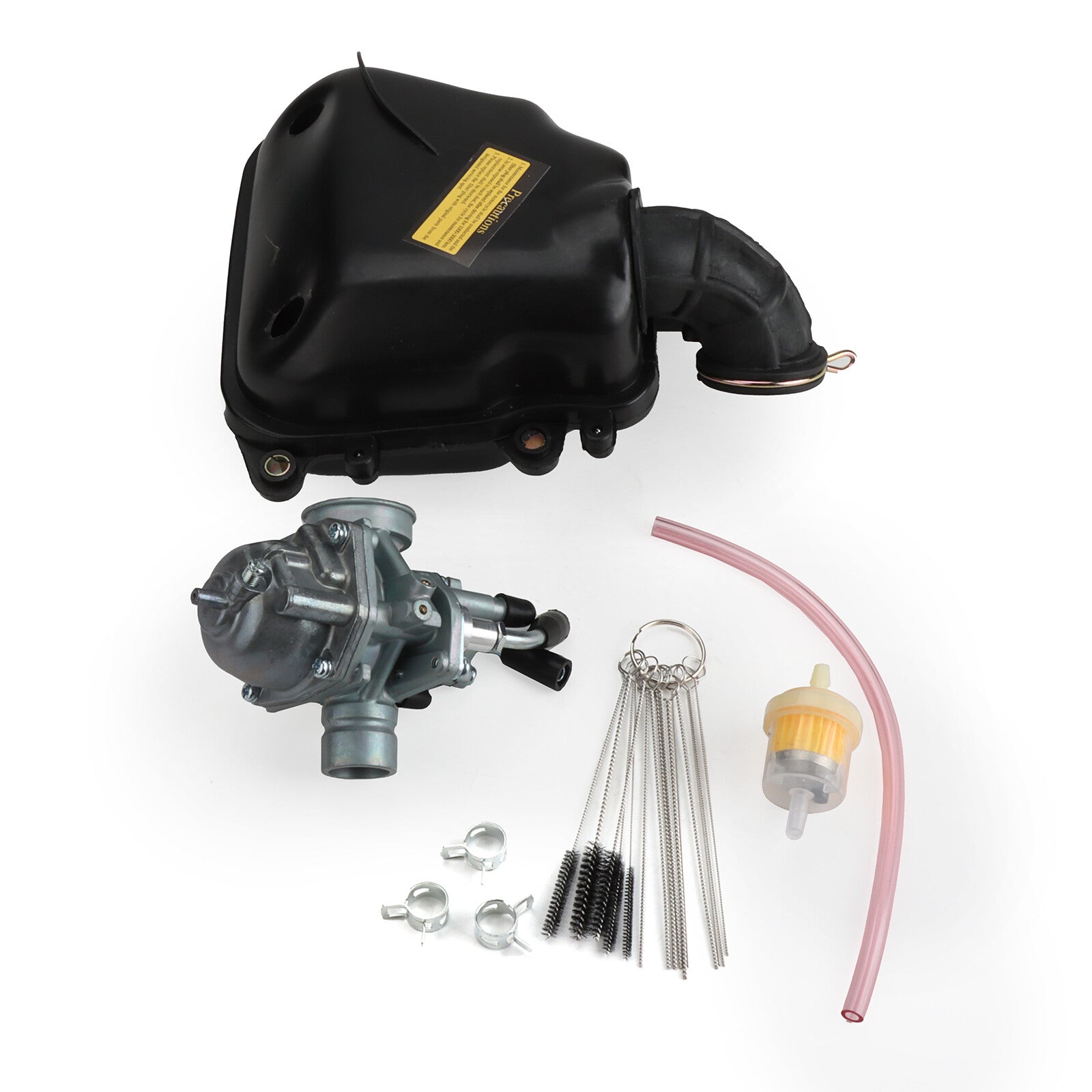 0450924 Carburetor manual choke coil carbide with air filter box for Scrambler 50/90
