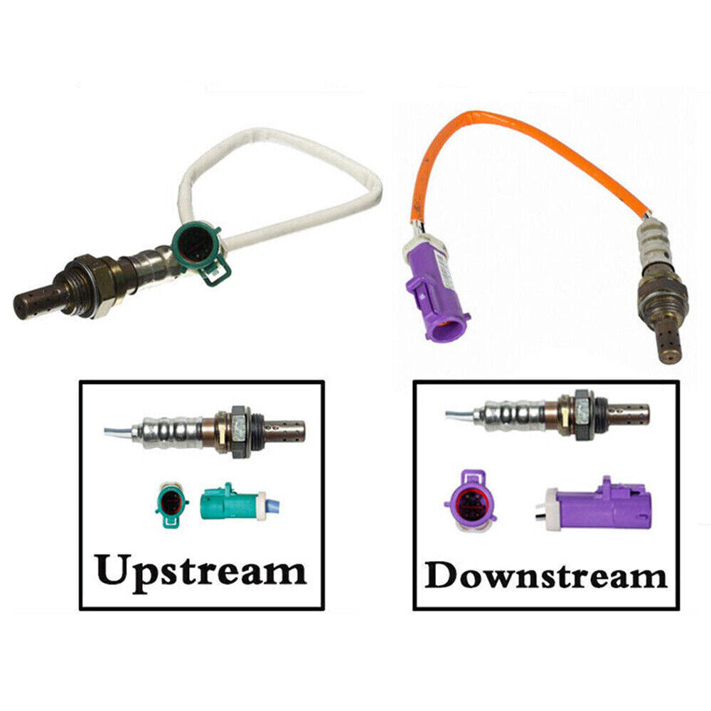 2PCS Oxygen O2 Sensor Upstream+Downstream For 2011-2019 for Ford Fiesta 1.6L L4 NEW