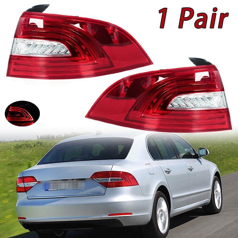LHRH rear taillight warning brake lights for Skoda Superb 2013-2015