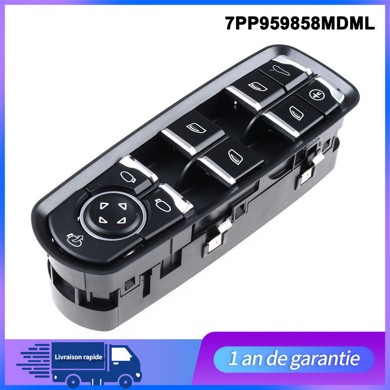 PLATINE COMMANDE LEVE VITRE POUR for PORSCHE for CAYENNE for PANAMERA MACAN 7PP959858MDML