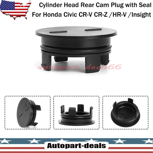 Engine Cam Plug for Cam Dust Cylinder Head Rear Cover 12513-P72-003 for Honda
