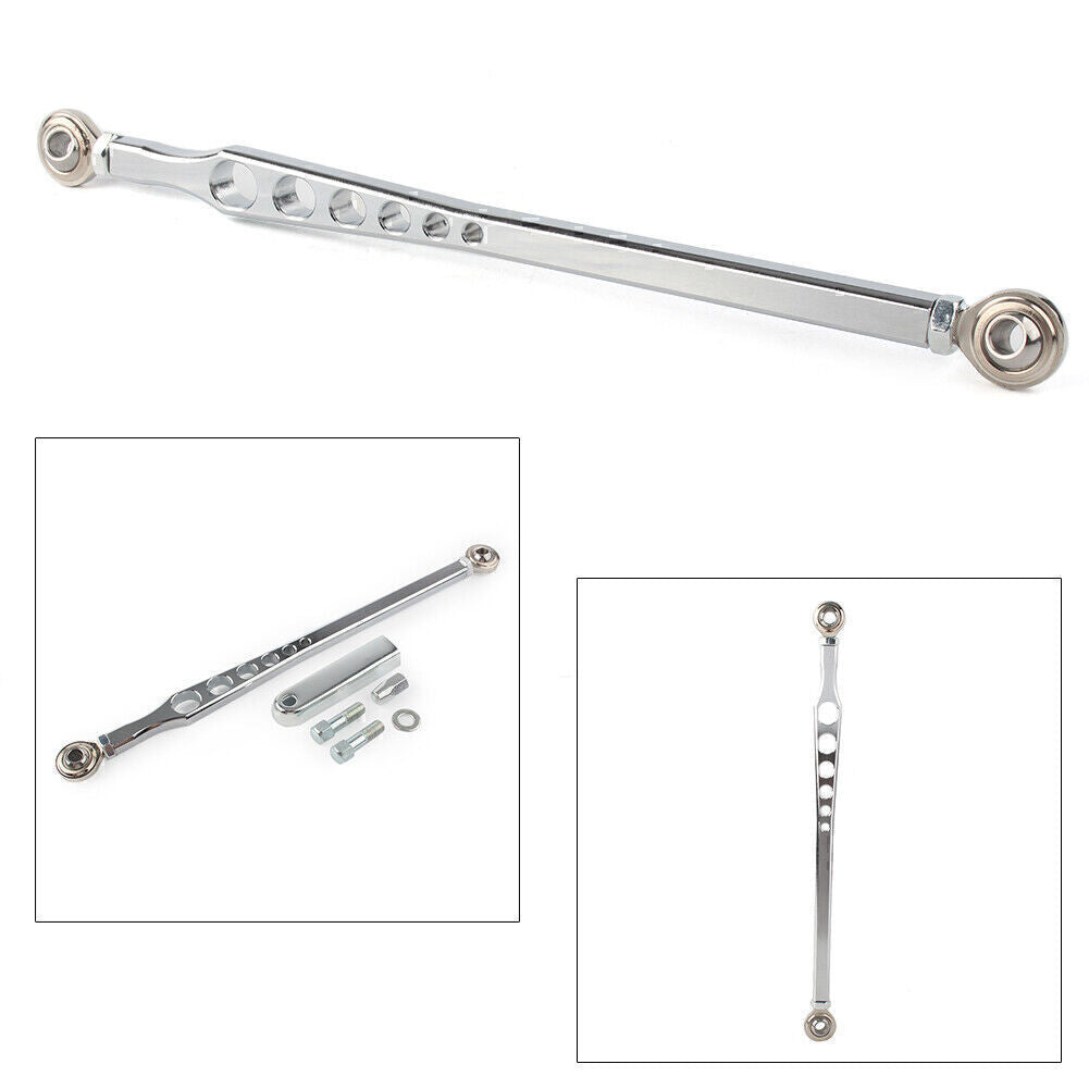 Shift Linkage Shifter Link 6 holes Fit most for Harley Davidson 1980 - 2019 Chrome