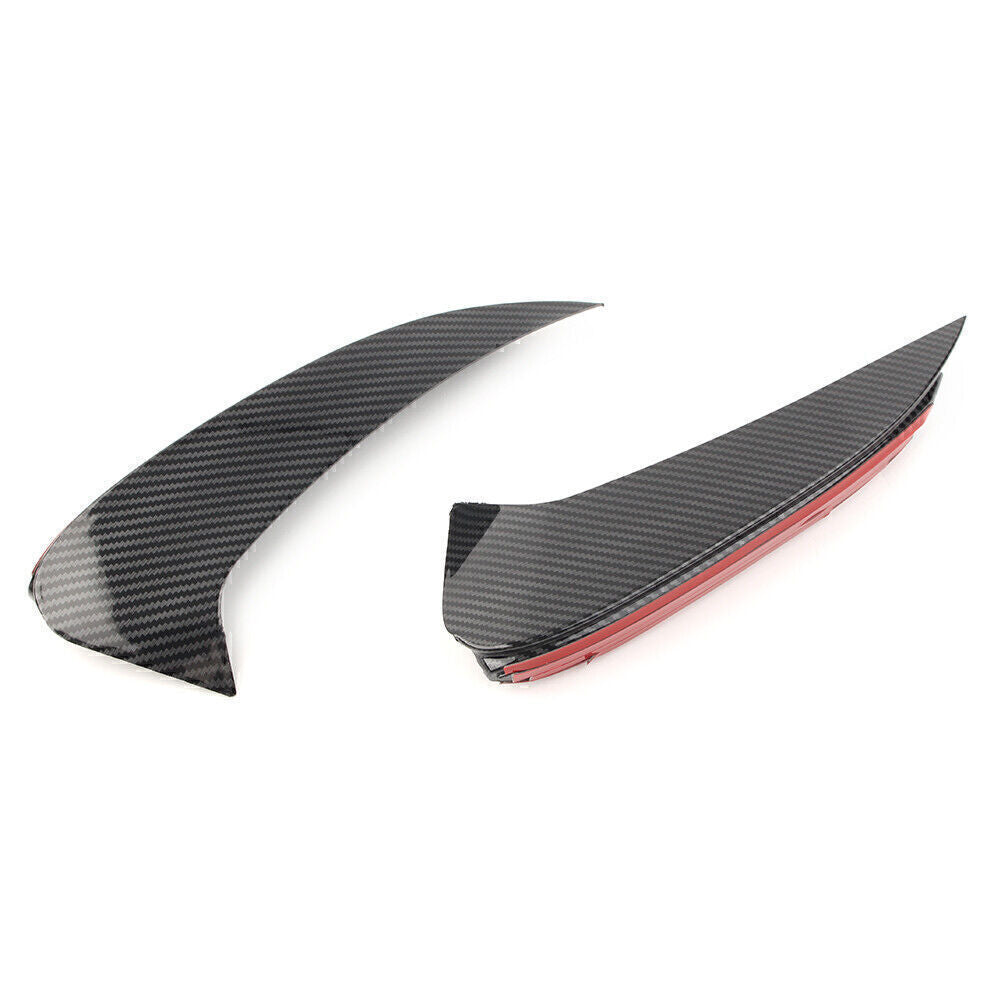 2X Rear Bumper Splitters Bodykit Fins Fit for Benz C257 CLS450 CLS53 2018-2020