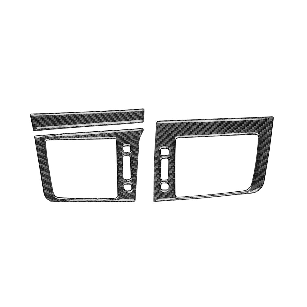 3-Piece Carbon Fiber Inner Vent Cover Trim for Lexus CT200h (2011-17)