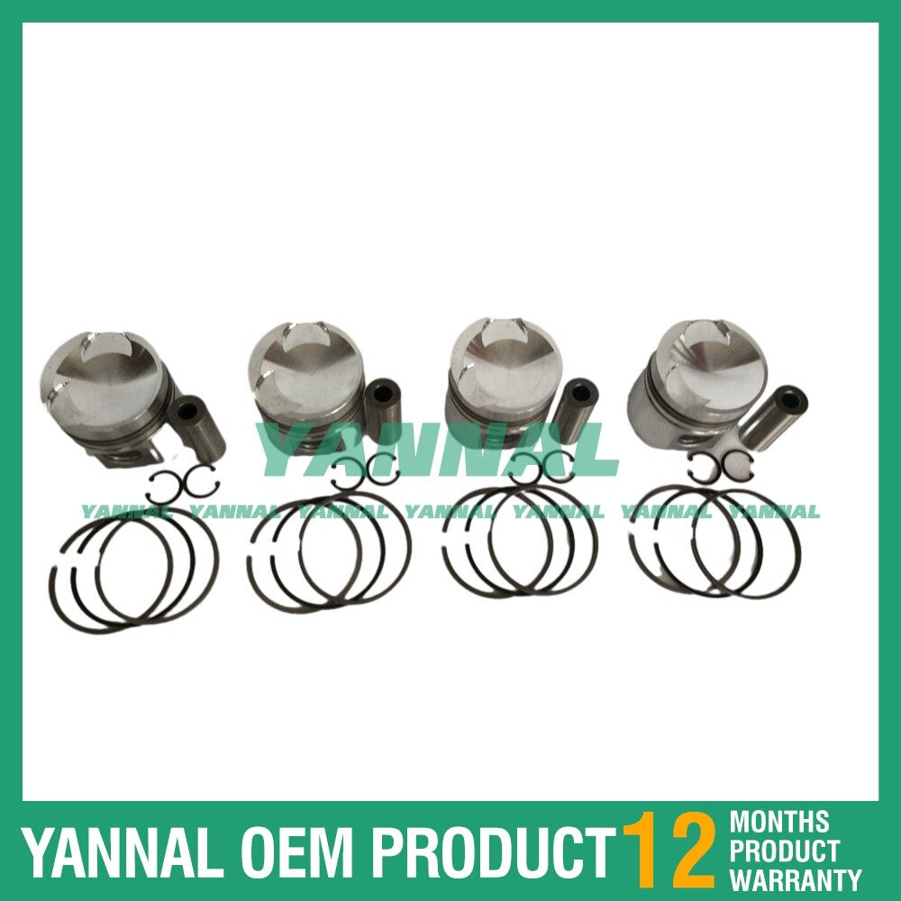 Piston STD 9N5250 with 3304 rings for Caterpillar D7F tractors
