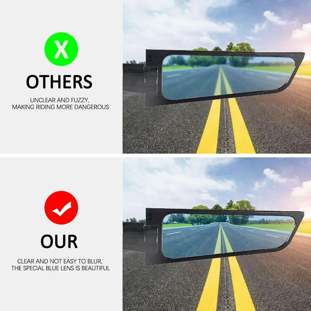 Wing Side Mirror Motorcycle Rear View Mirrors for Kawasaki ZX10R/ SE/10RR