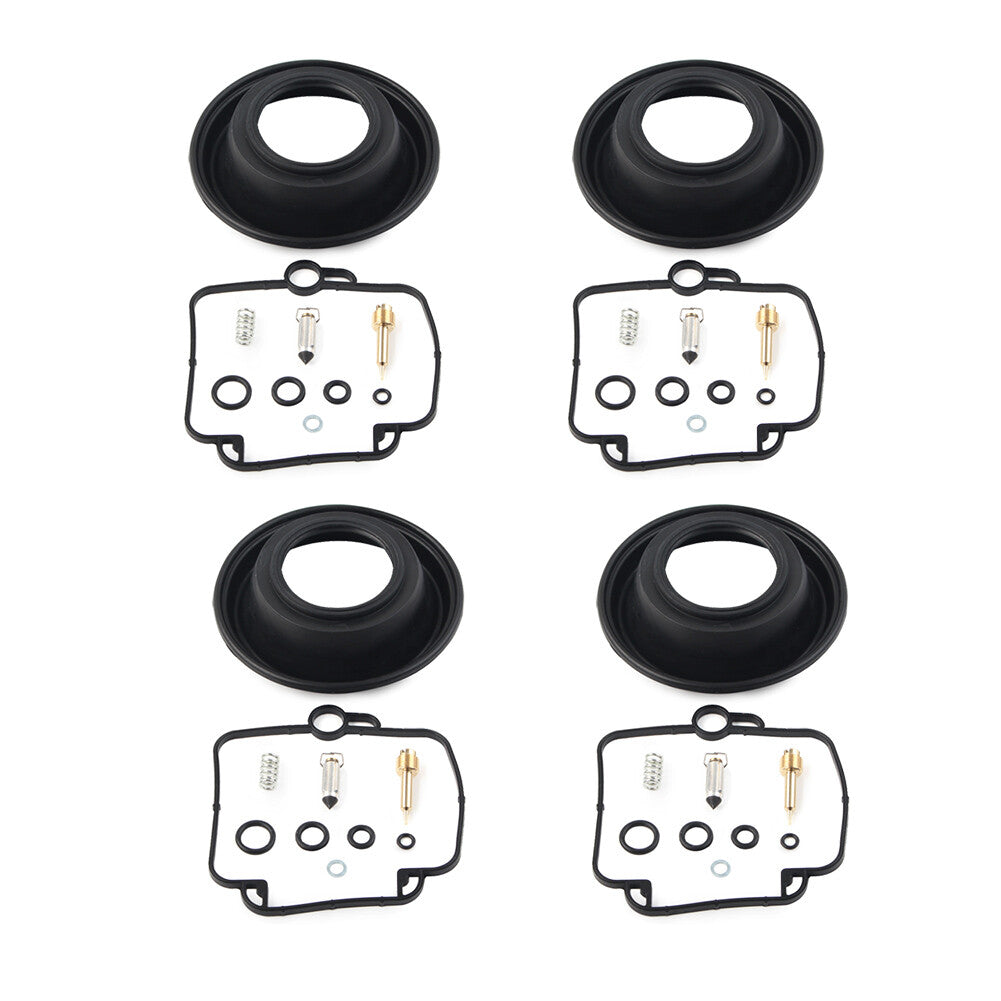 4X Carburetor Repair Kit Plunger Diaphragm Vacuum Fit for Suzuki Katana 600 GSX600 F