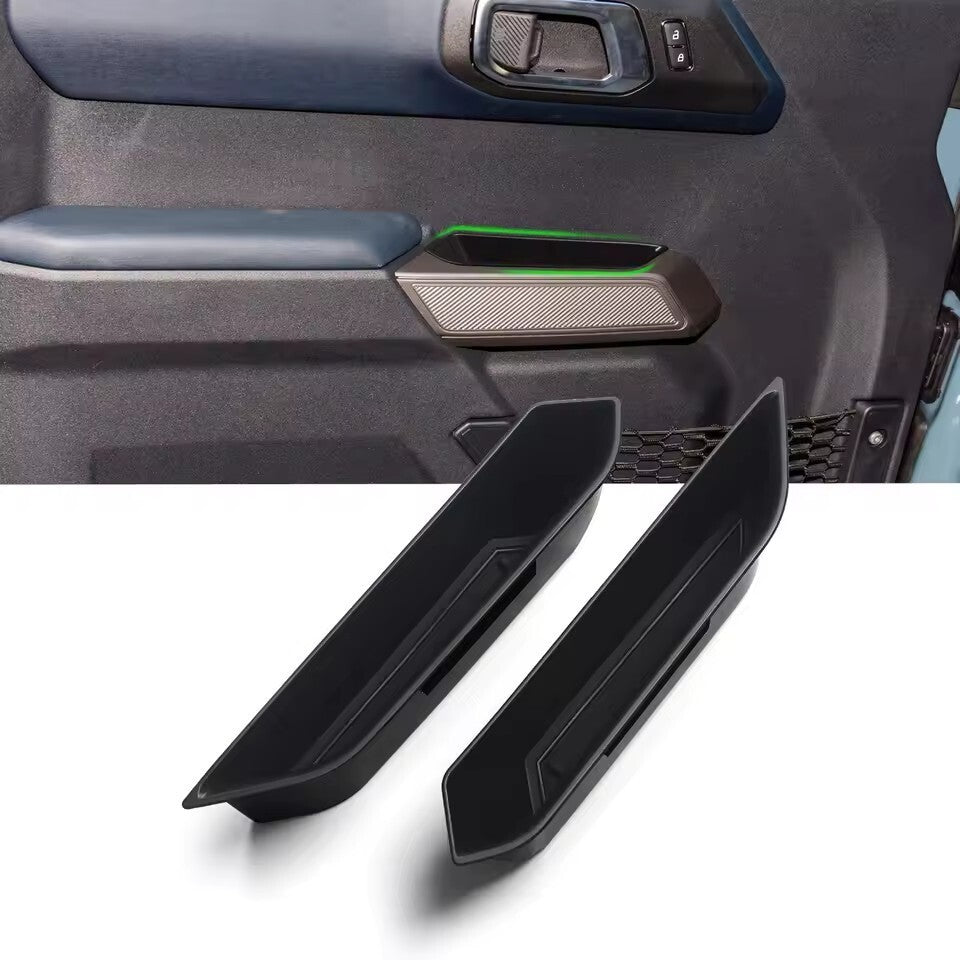 for Ford Bronco 2021-2024 2 Door Front Door Handle Storage Box