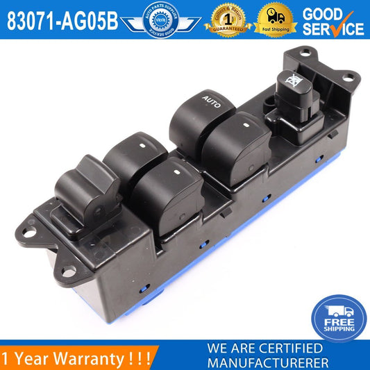 Power Window Switch Driver Side 83071AG05B for Subaru Legacy (2005-2009)