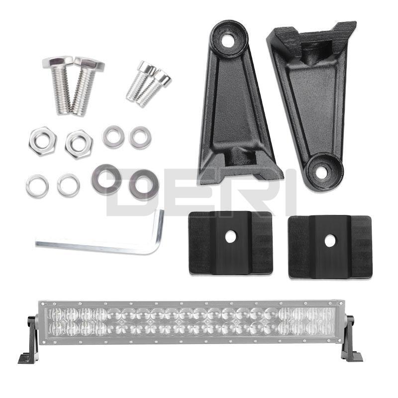 Side Mounting Brackets Base fit LED Light Bar Lights Holder Auto Truck Universal