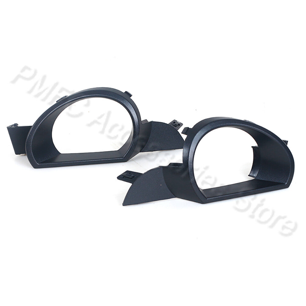 Pair Pre-Facelift Front Bumper Fog Light Lamp Grille Cover for Audi Q7 2007-2009