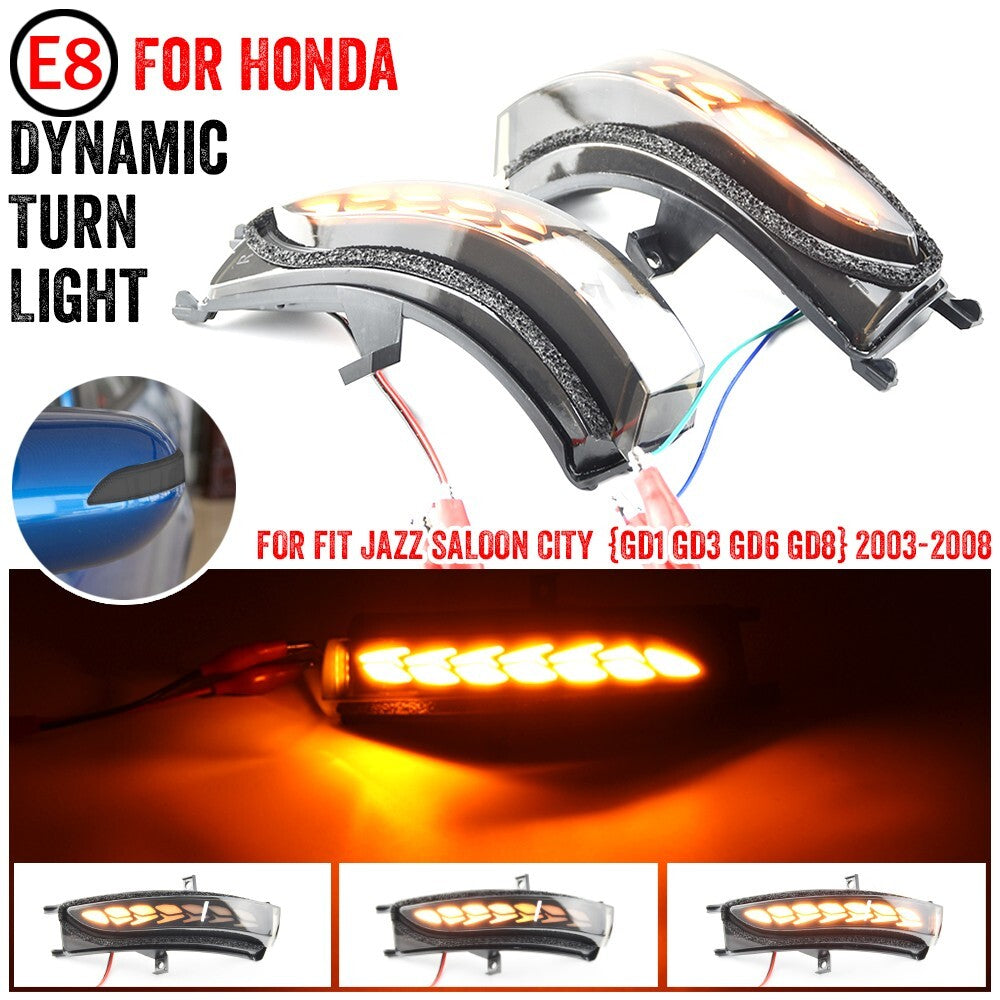 Dynamic Turn Signal Light for Honda CITY GD3/GD6 2007-2008 JAZZ Saloon GD6/GD8