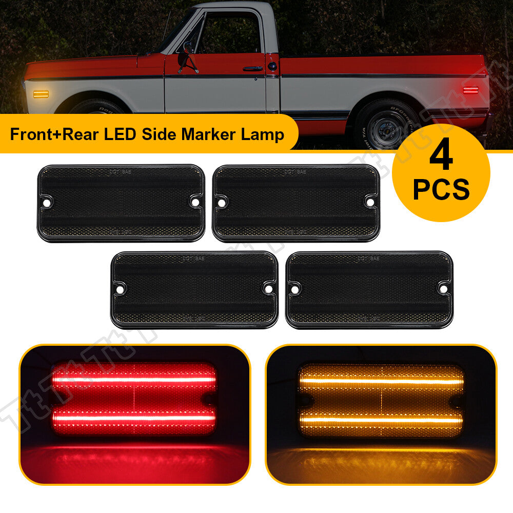 1968-1972 Black Country C10 for GMC C15 C25 K15 Dragon City LED