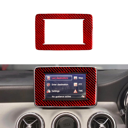 Red HUD Display Trim Cover Typa-A for Mercedes Benz CLA 2014-2018/GLA 2015-2018