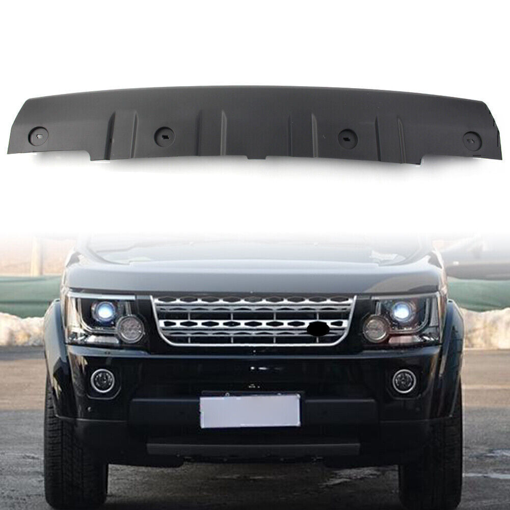 Front Bumper Skid Plate Tow Hook Eye Cover for Land Rover LR4 Discovery 4 Black