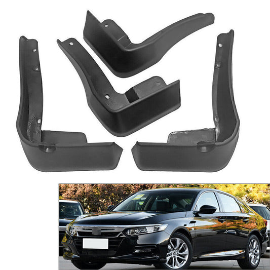 4Pcs Front Rear Splash Guard Mud Flaps Fit 2018-2020 for Honda Accord 4 Dr Sedan