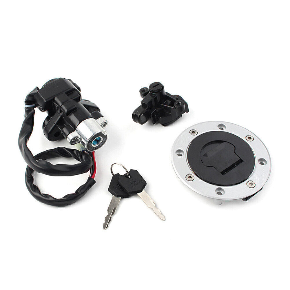 Ignition Switch+Fuel Gas Cap Lock+Key Set Fit 95-05 for Suzuki GSF600 GSF1200 Bandit