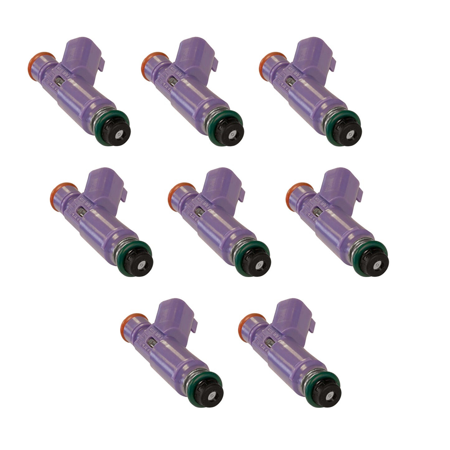 8PCS M-9593-LU24A Auto Fuel Injectors for Mustang GT 24 lb pound for Ford Racing