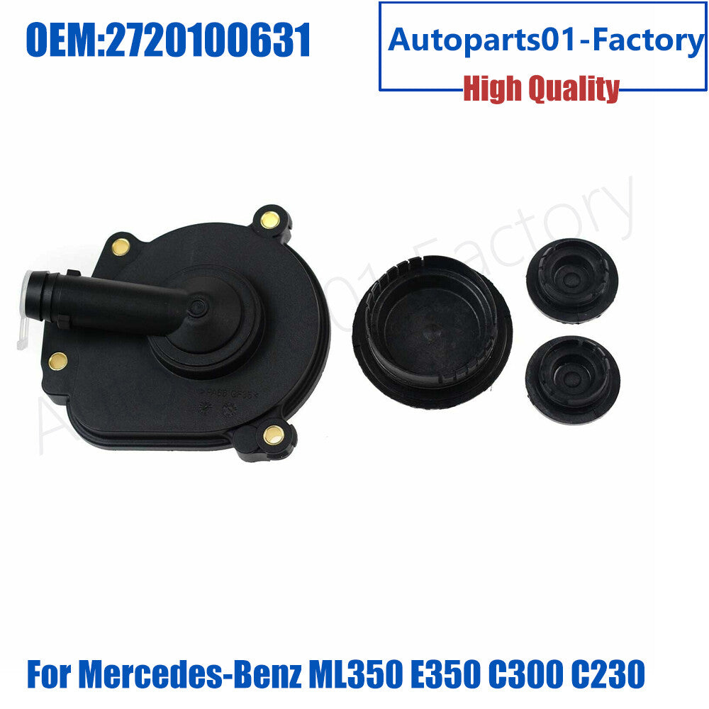 Set of 4PCS Crankcase Vent Valve Kit for Mercedes-Benz ML350 E350 C300 C230