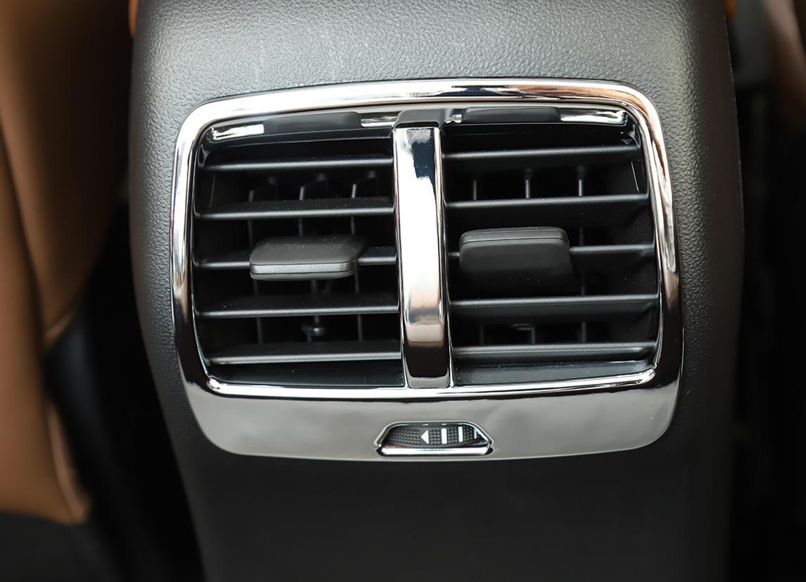 for Ford Bronco Sport 2021+ Chromer Rear A/C Outlet Vent Panel Trim Accessories