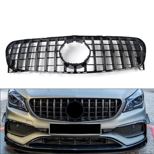 GTR Style Front Bumper Grille for Mercedes-Benz GLA Class X156 GLA200 2017-2020