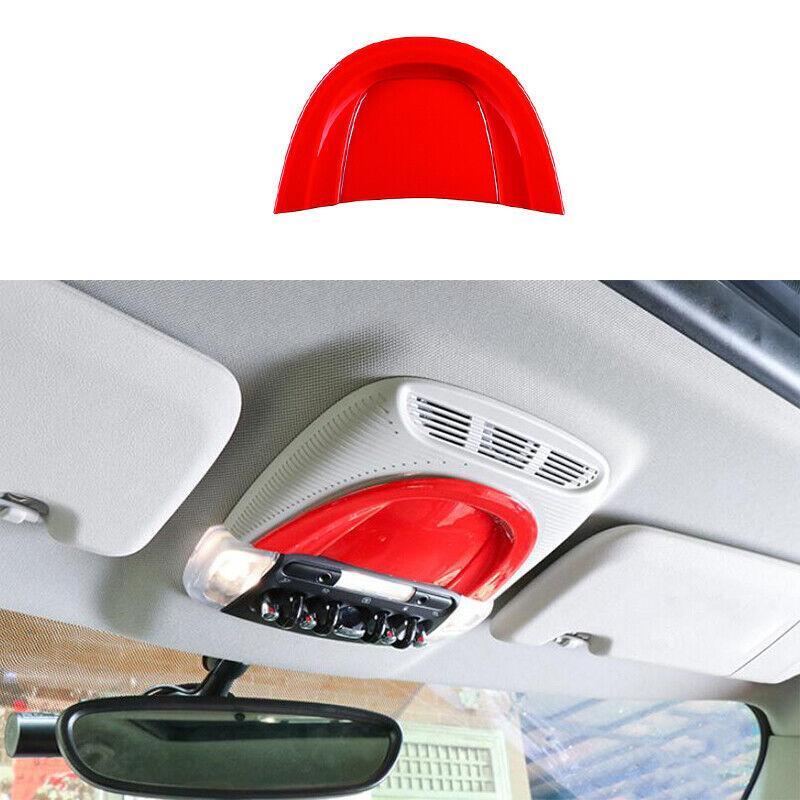 Fit for Mini Cooper Clubman F54 Bright Red Front Reading Lamp Frame Cover Trim