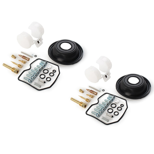 Carburetor Carb Repair Kit 2Sets for Kawasaki ER500 ER5 1998-2005 Motorcycle