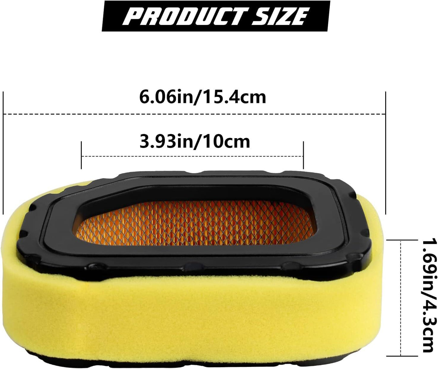 Air Filter For Kohler 32 083 03S 3208303S/32 083 05S 3208305S w/ Pre Filter