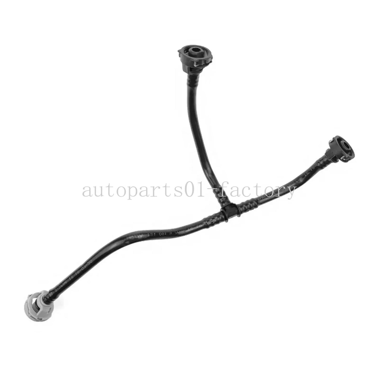 3PCS Front Cooling System Overflow Hose Pipe for Audi 2017-2023 Q5 2.0L-L4